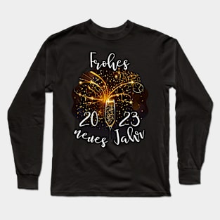 Happy New Year 2023 (de) 3 Long Sleeve T-Shirt